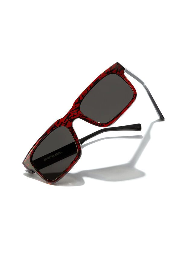Springfield Hawkers X Anuel - Inwood Red Black sunglasses couleur