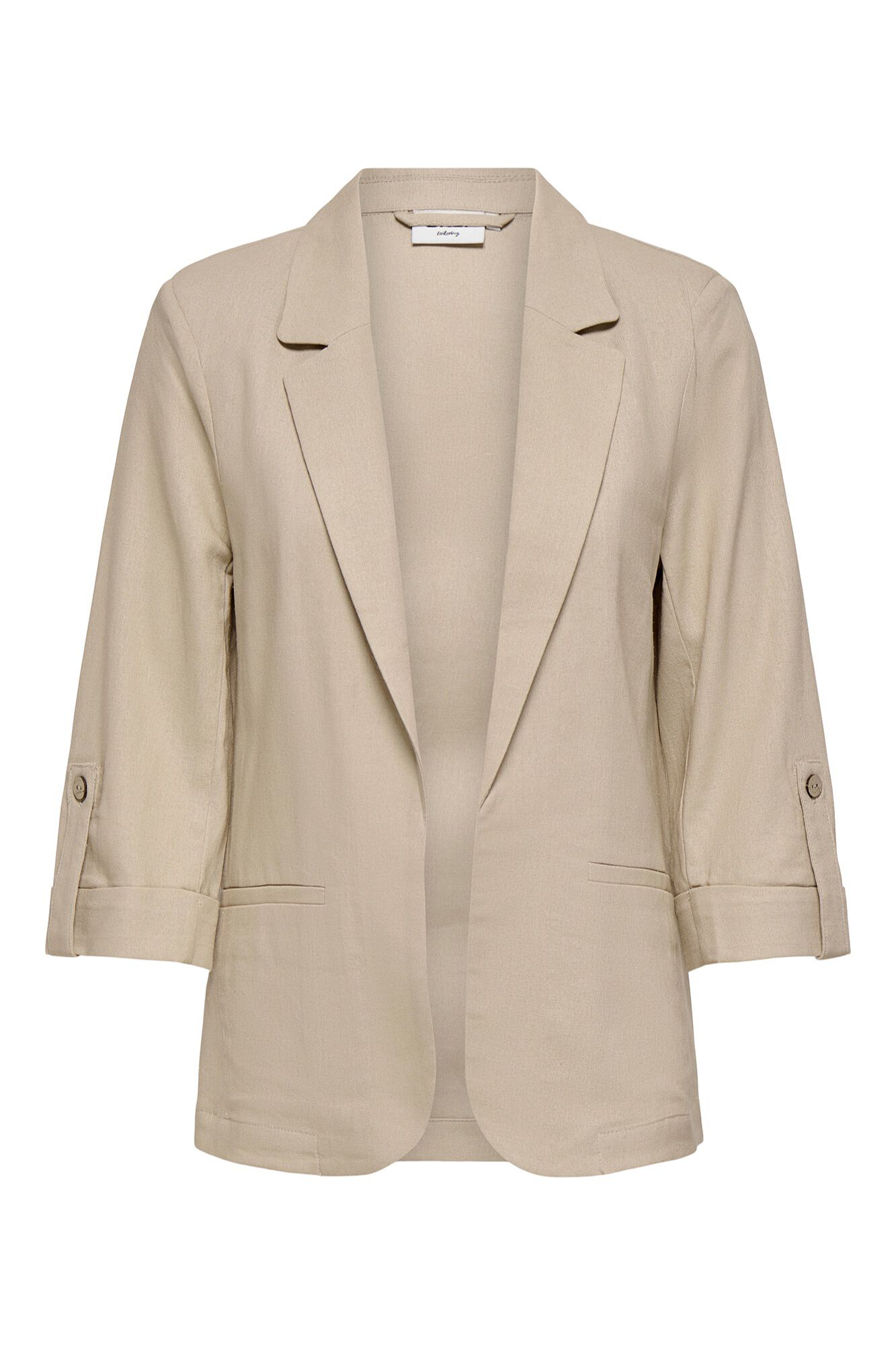 Only Offener Leinen-Blazer