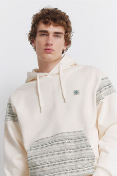 Springfield Sweatshirt com capuz e bolso &eacute;tnico