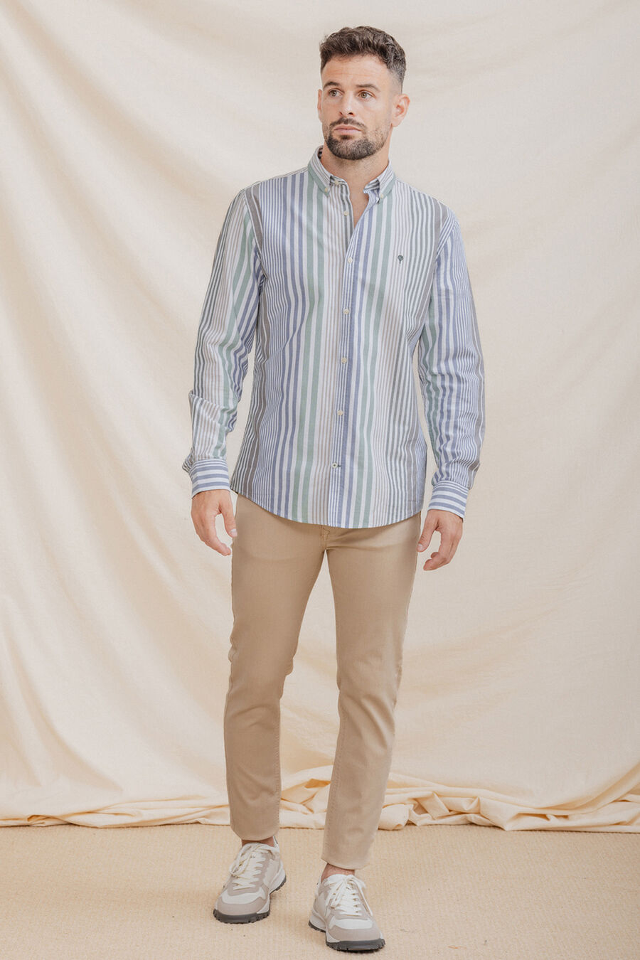 Camisa Oxford