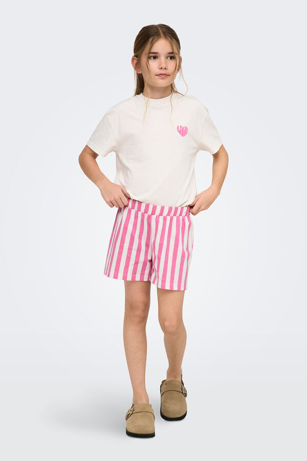 Only Girls Pajamas with front print pink