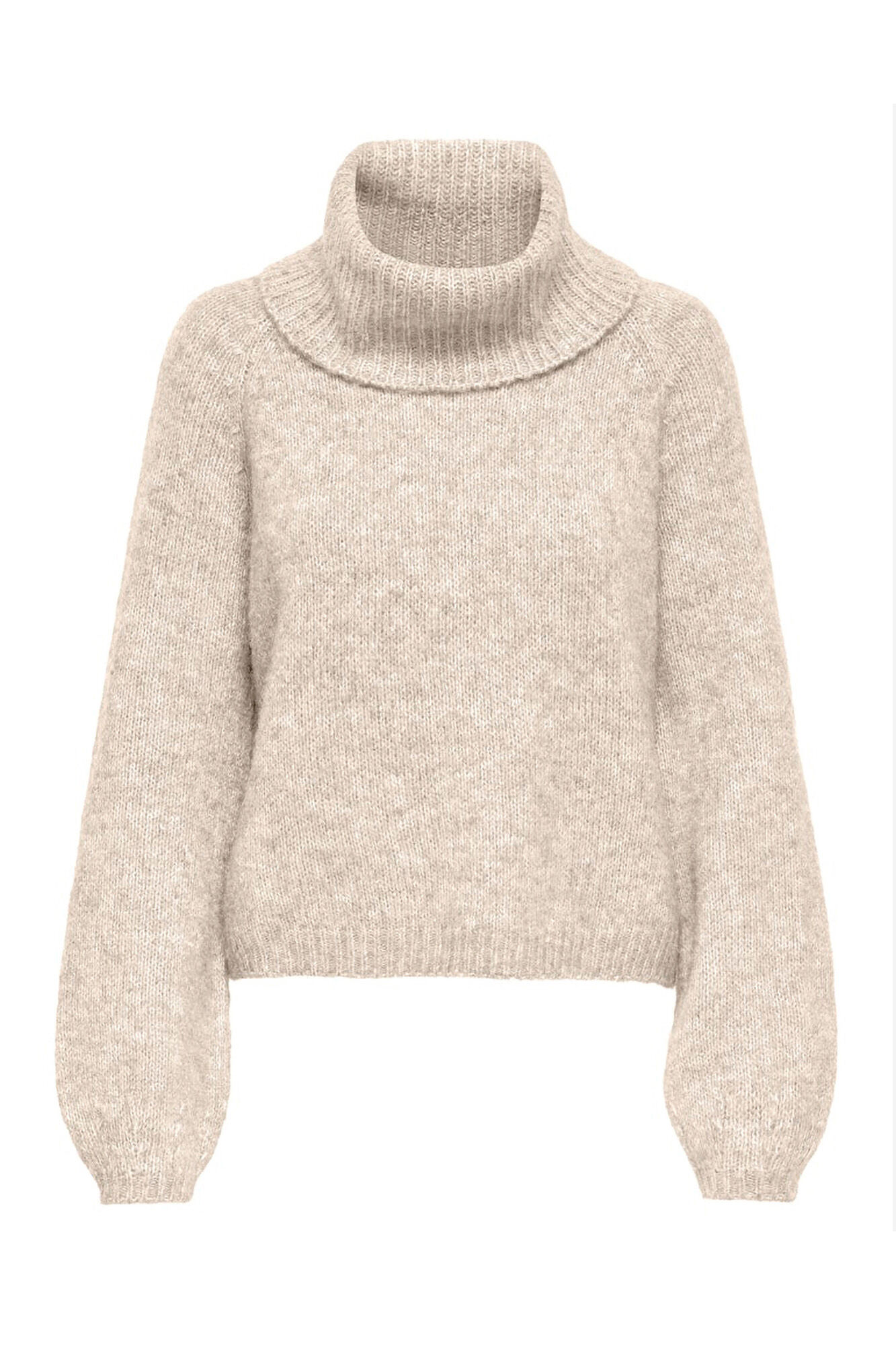 Only Camisola de gola alta canelado