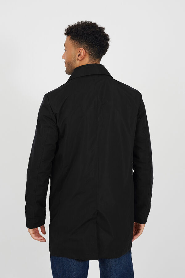 Brave Soul Double-layered coat black