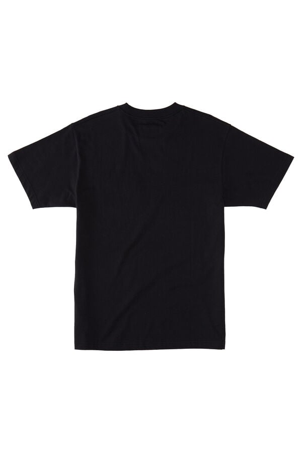 Springfield Camiseta con Bolsillo para Hombre negro