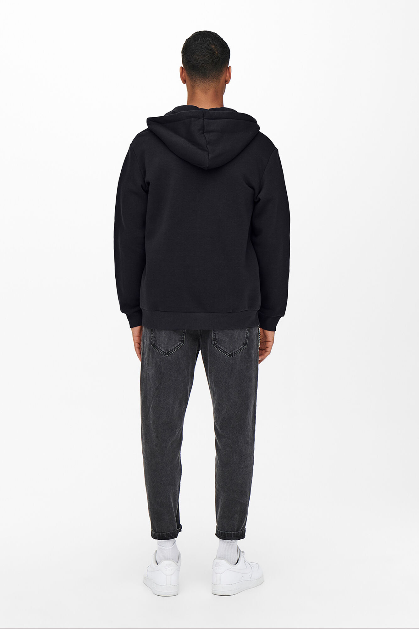Only & Sons Sweatshirt com fecho-&eacute;clair