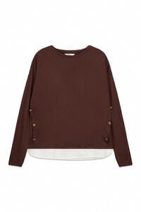 Springfield Combined T-shirt with side buttons