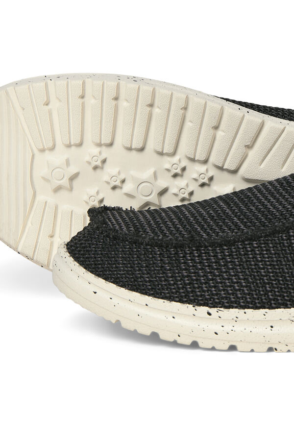 Jack & Jones Sapato Mocassim Tecido preto