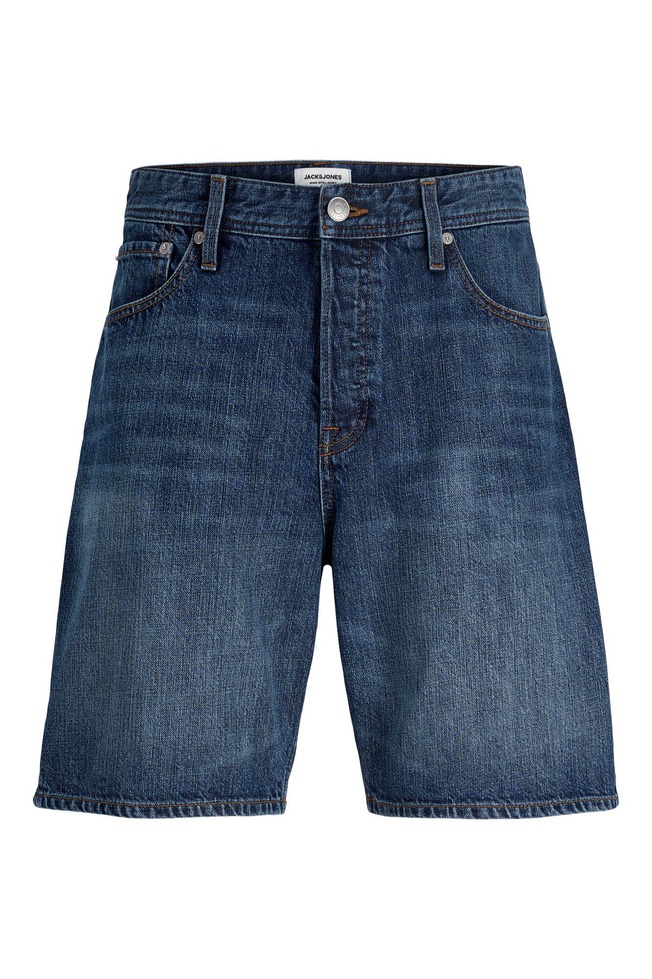 Jack & Jones Bermuda denim relaxed fit lavado