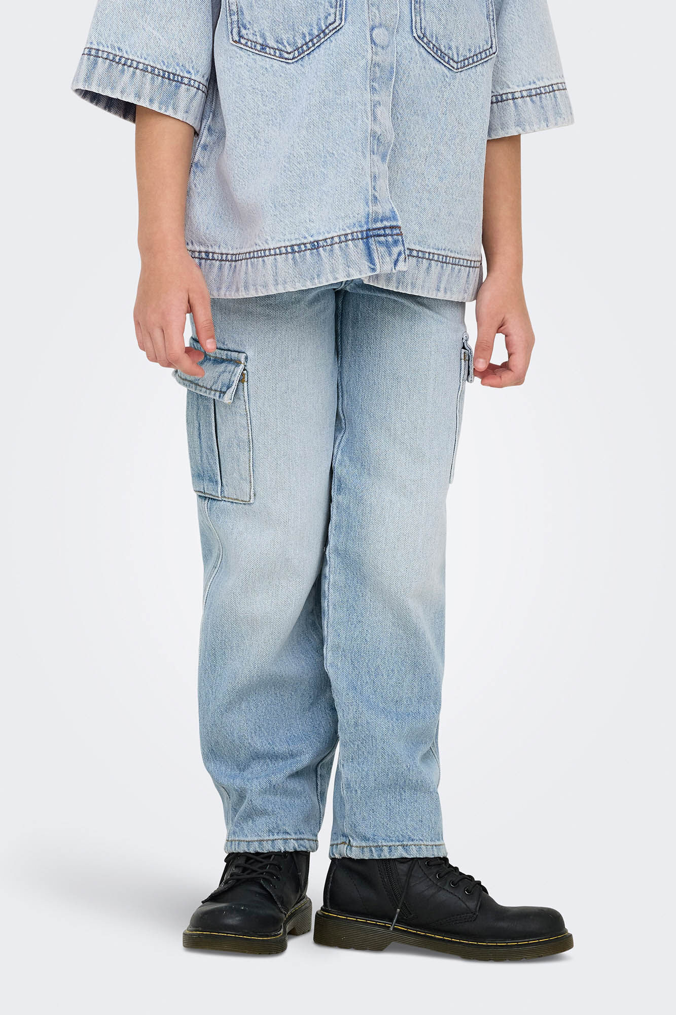 Only Girls Vaquero cargo ni&ntilde;a