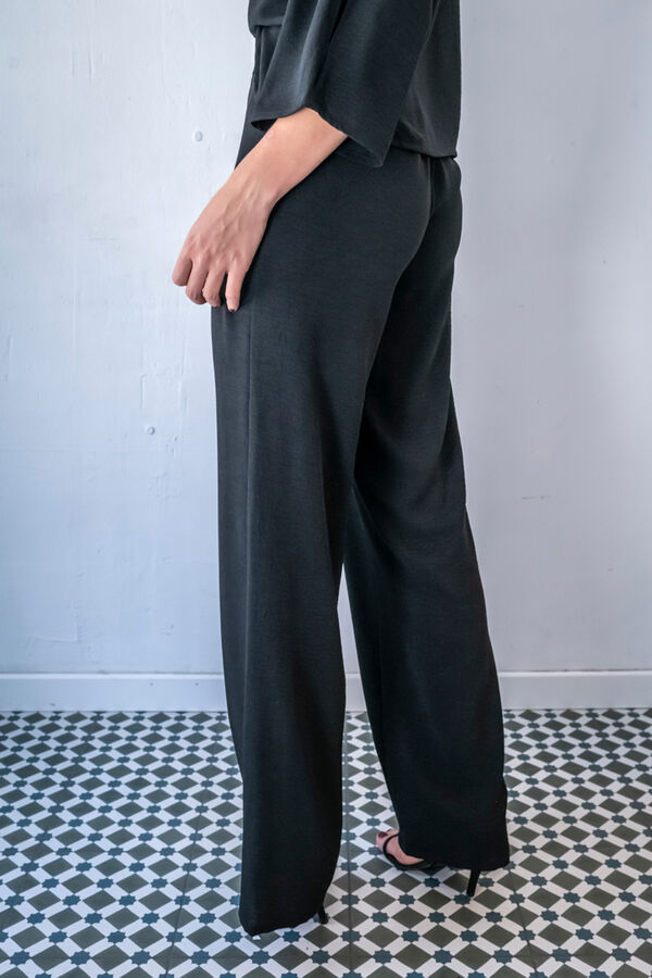 Cul Sac Palazzo trouser Crna