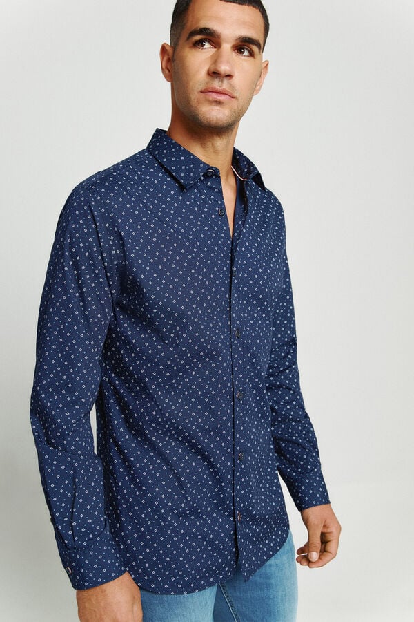 Jack & Jones Slim fit formal shirt blue