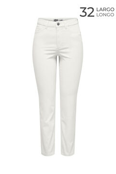 Springfield Straight jeans white