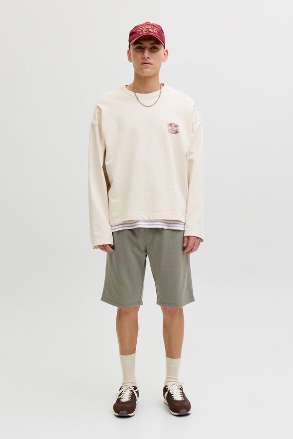 Jack & Jones Jogger Bermuda shorts grey