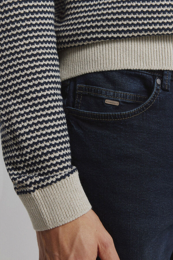 Springfield Very dark blue skinny fit jeans blue