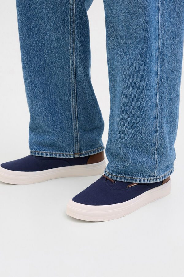 Jack & Jones Stoff -Sneaker Blau