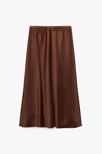 Koton Falda midi de corte regular con cintura est&aacute;ndar