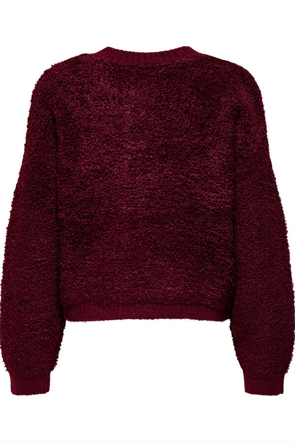 JDY Buttons fastening cardigan pink