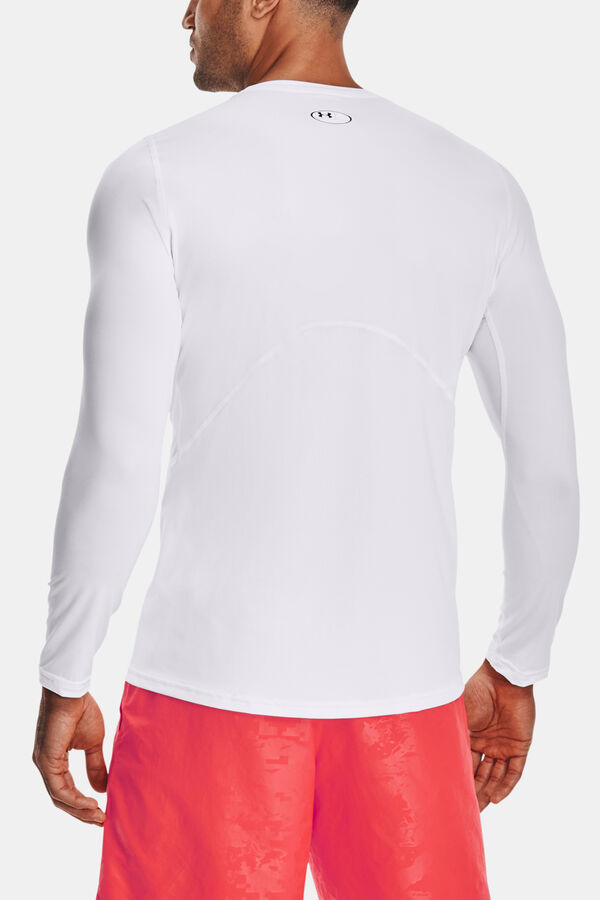 Springfield HeatGear long-sleeved fitted T-shirt blanc