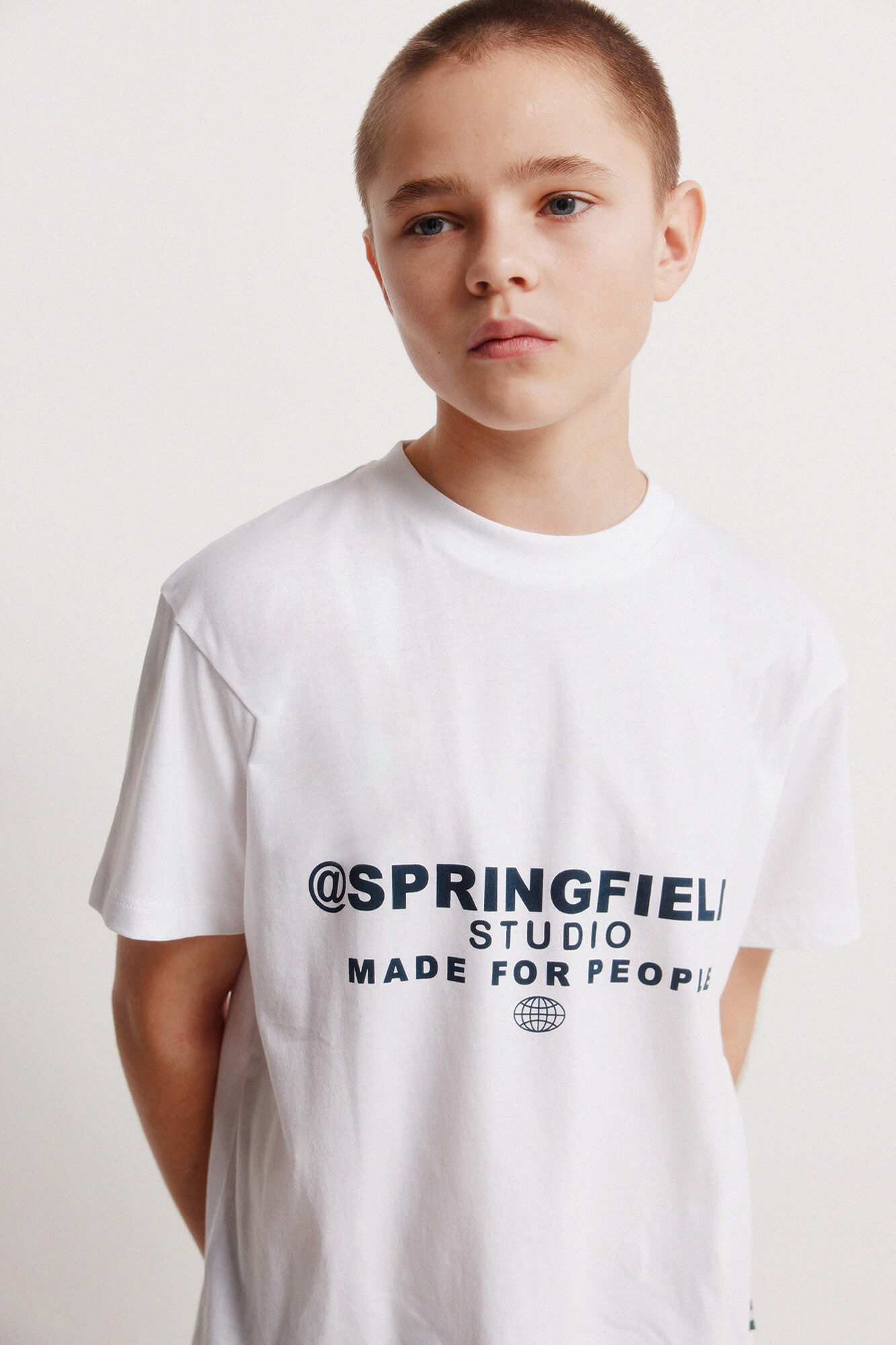 Springfield Kids Camiseta manga corta boxy ni&ntilde;o
