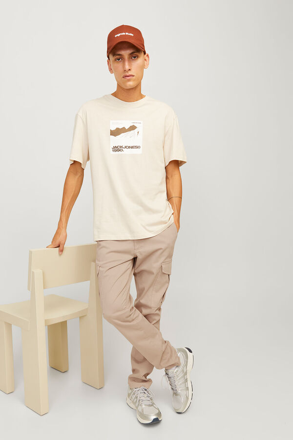 Jack & Jones Slim Fit Cargo Trousers grey