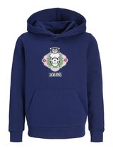 Jack & Jones Junior Sudadera regular fit azul