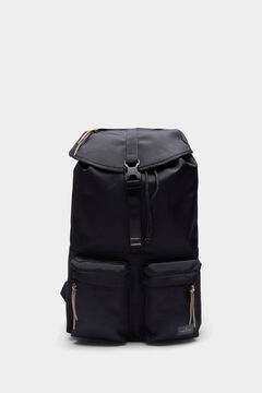 Springfield Black multi-compartment backpack black