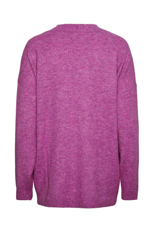 Springfield Knit cardigan  purple
