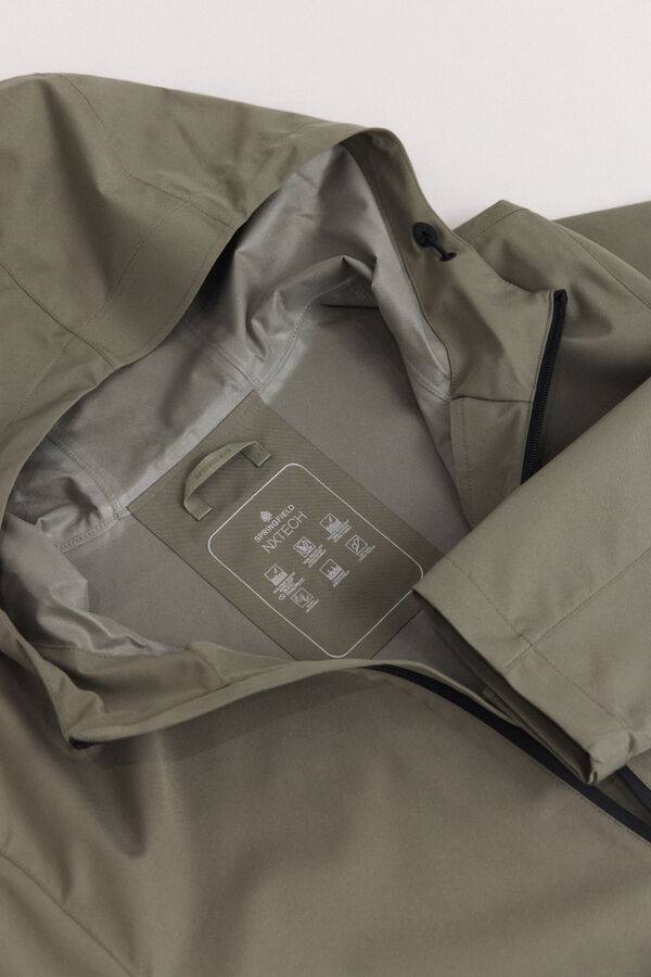 Springfield Short technical parka beige