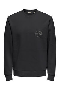 Only & Sons Sweatshirt mit Rundhalsausschnitt