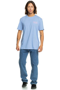 Springfield Camiseta para Hombre azul medio