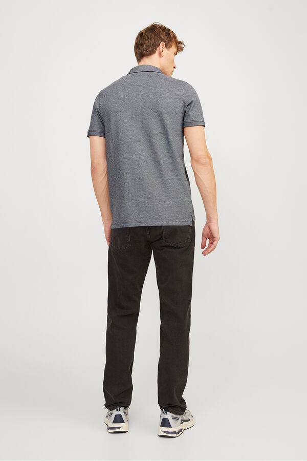 Jack & Jones Poloshirt Slim Fit Grau