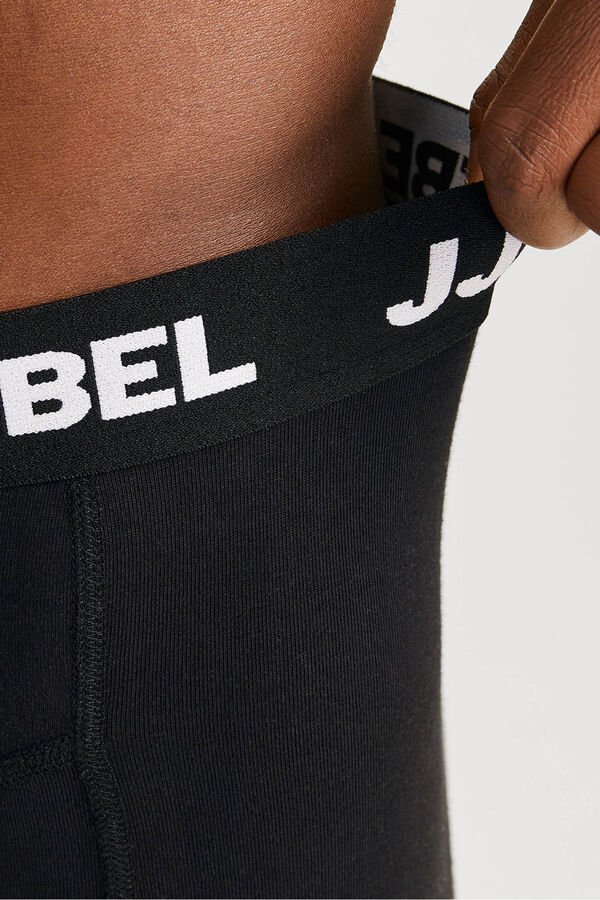 JJ REBEL Pack 3 boxer negro