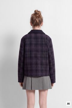 Springfield Kids Casaco aos quadrados para menina