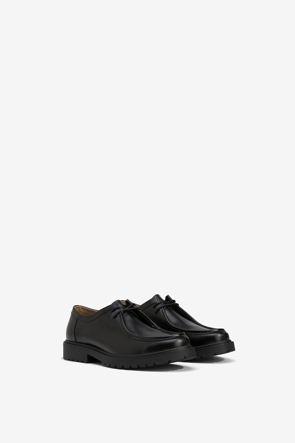 Tiffosi Leather Effect Shoe black