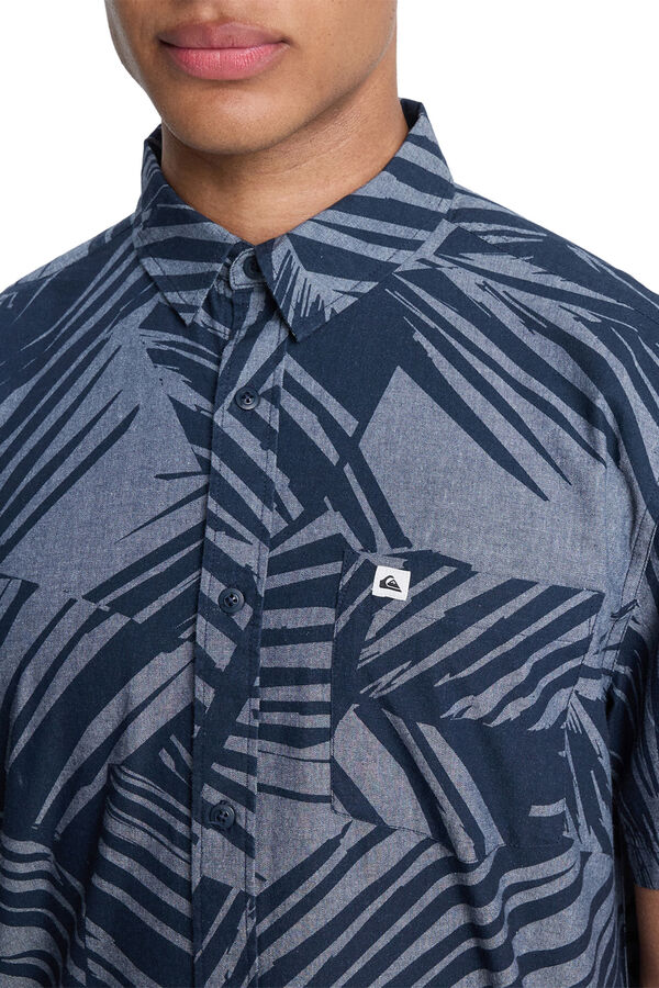 Quiksilver Camisa de manga corta azul
