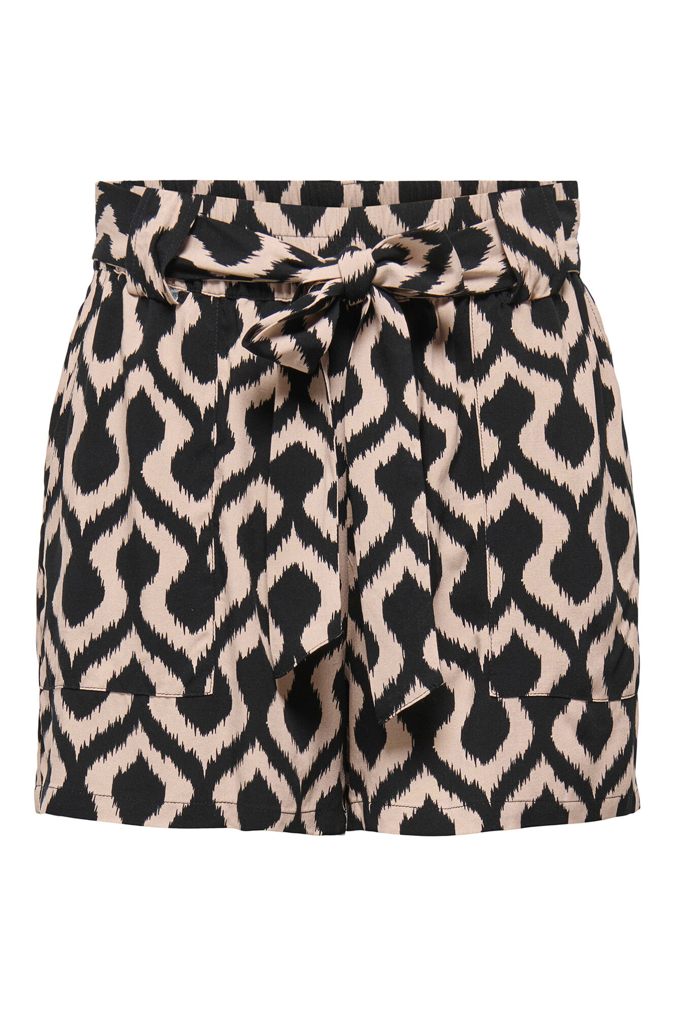 Only Shorts mit Schn&uuml;rung