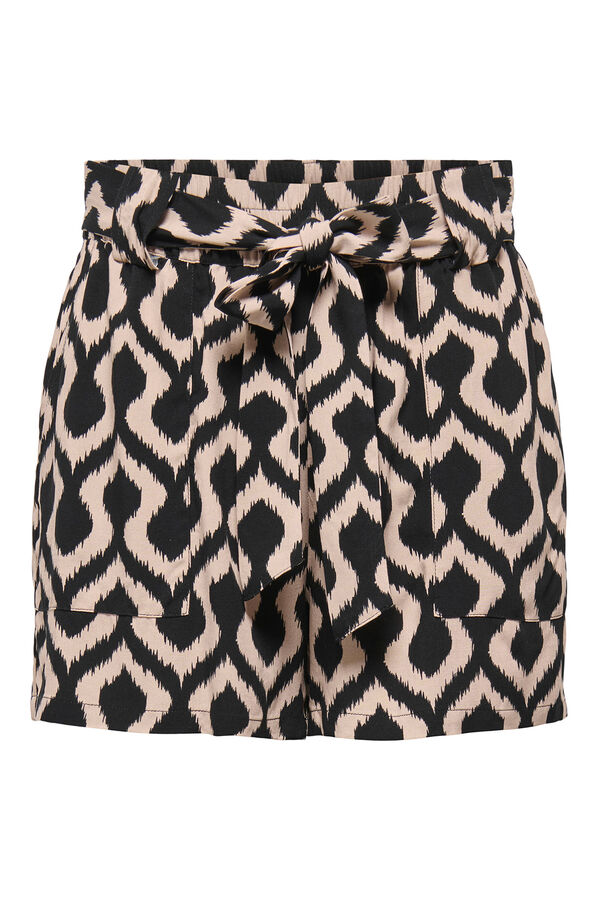 Only Shorts con lazada estampado