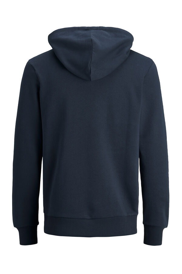 Jack & Jones Sudadera logo capucha azul
