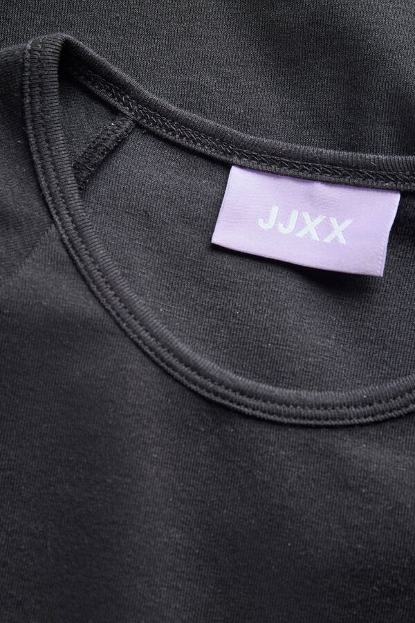 Jack & Jones Vestido largo canal&eacute; el&aacute;stico negro