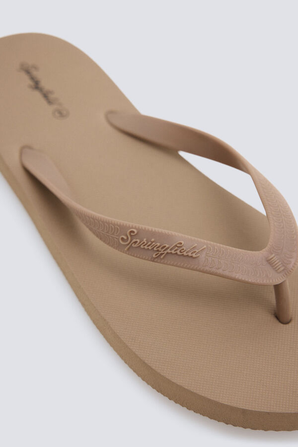 Springfield Toe post sandal brown