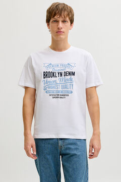 JJ REBEL T-shirt b&aacute;sica manga curta