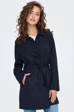 Springfield Belted trench coat  bluish