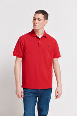 Springfield Basic regular fit polo shirt SPRINGFIELD burgundy
