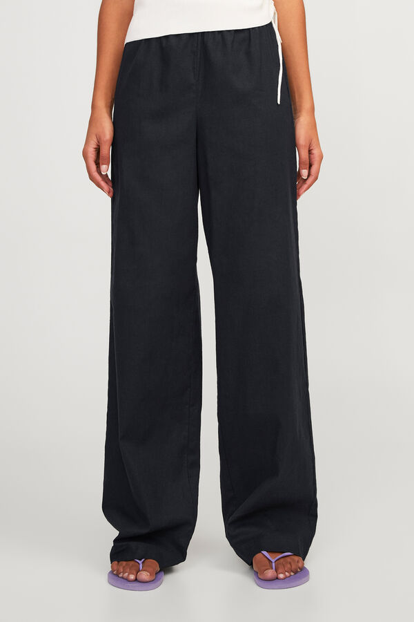 Jack & Jones Pantal&oacute;n regular fit verano negro