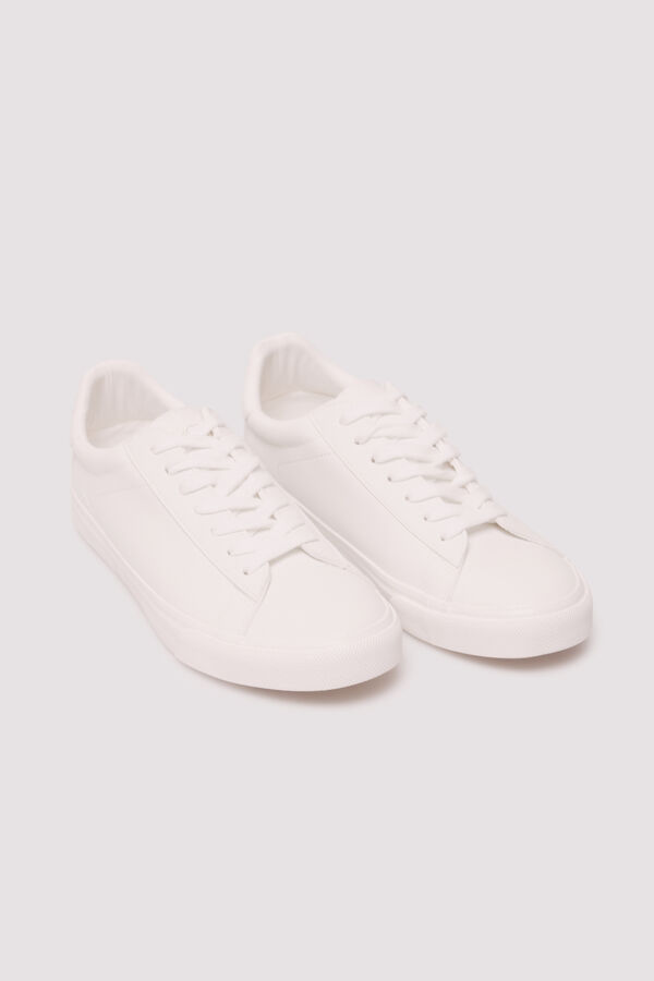 Springfield Tênis monocromático básico branco