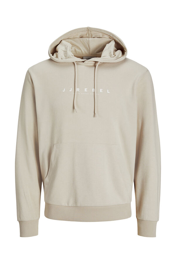 JJ REBEL Essential hooded sweatshirt grey
