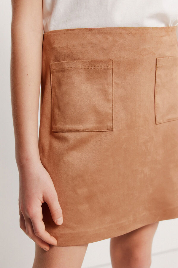 Springfield Kids Antilop suknja za devojčice Bež