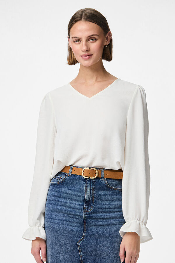 Pieces Long-sleeved blouse Bela