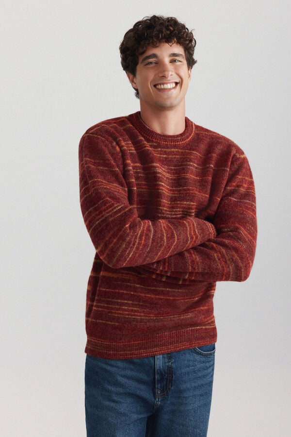 Springfield Multicoloured fancy jumper red