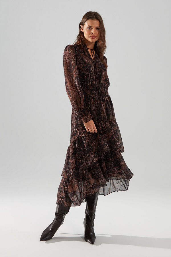 Trendyol Halterneck dress printed